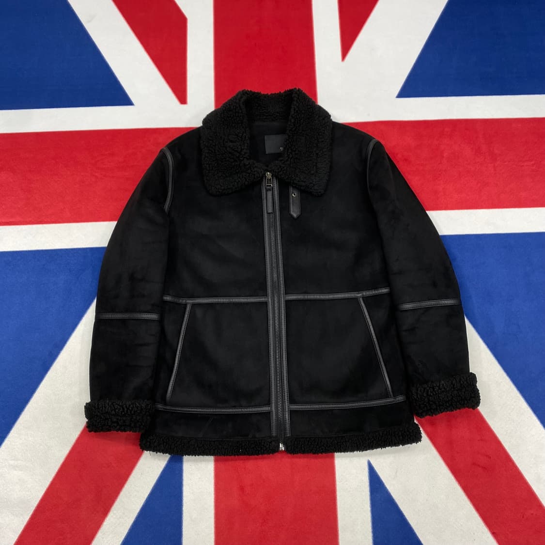 스웨이드 무스탕 L 상품이미지1