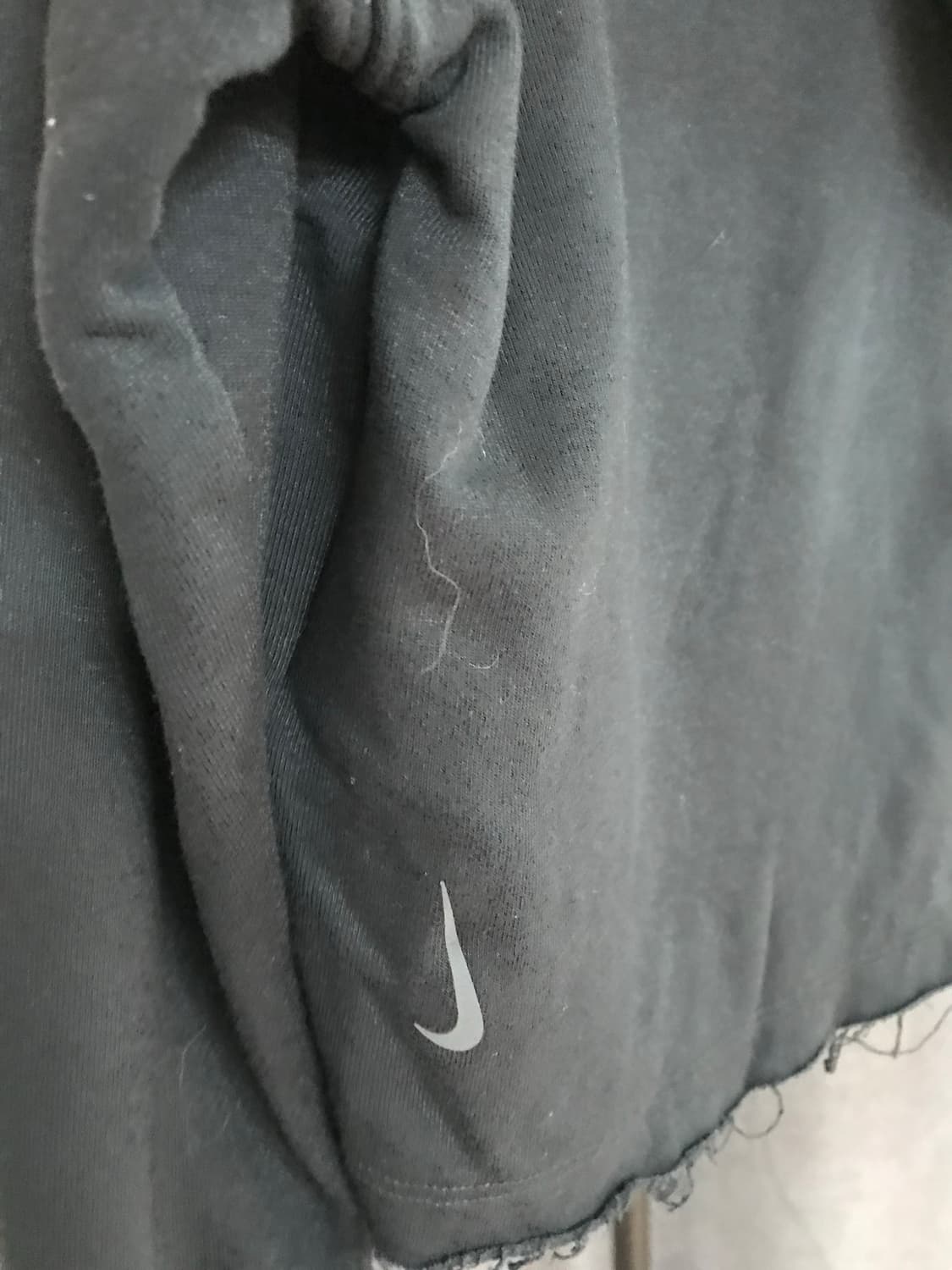 나이키 DRI-FIT 크롭 후드티 S 상품이미지5