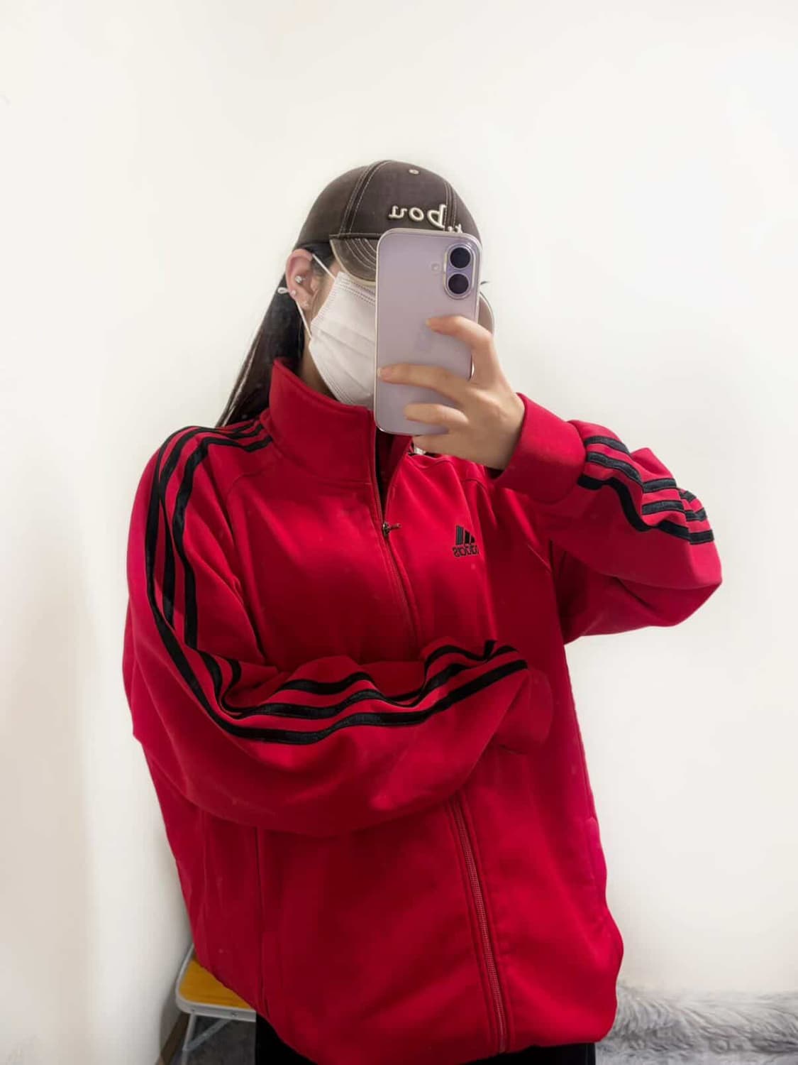 아디다스 빨검 오버핏 올드스쿨 져지(90) 상품이미지1