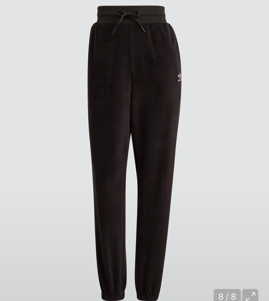 아디다스 벨벳 후드집업 조거팬츠 셋업 상품이미지4