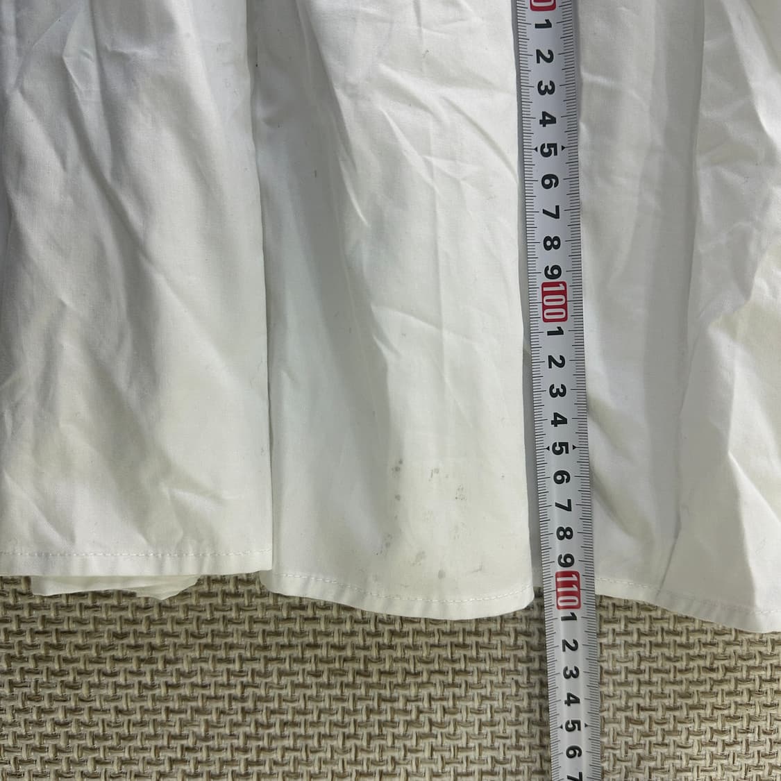 M 자라 화이트 맥시 원피스 새상품 0407D 상품이미지5