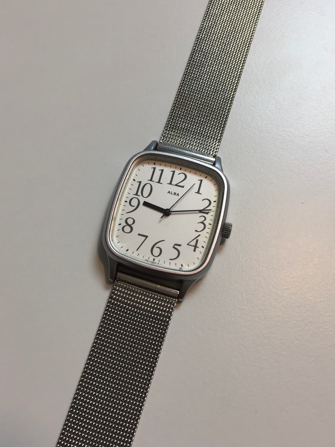 90s seiko alba square arabic index ver.2 상품이미지6