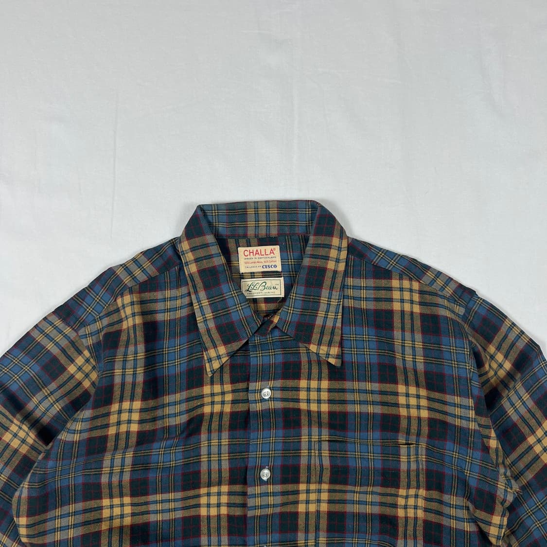 70‘s 엘엘빈 challa cloth cisco 셔츠 상품이미지2