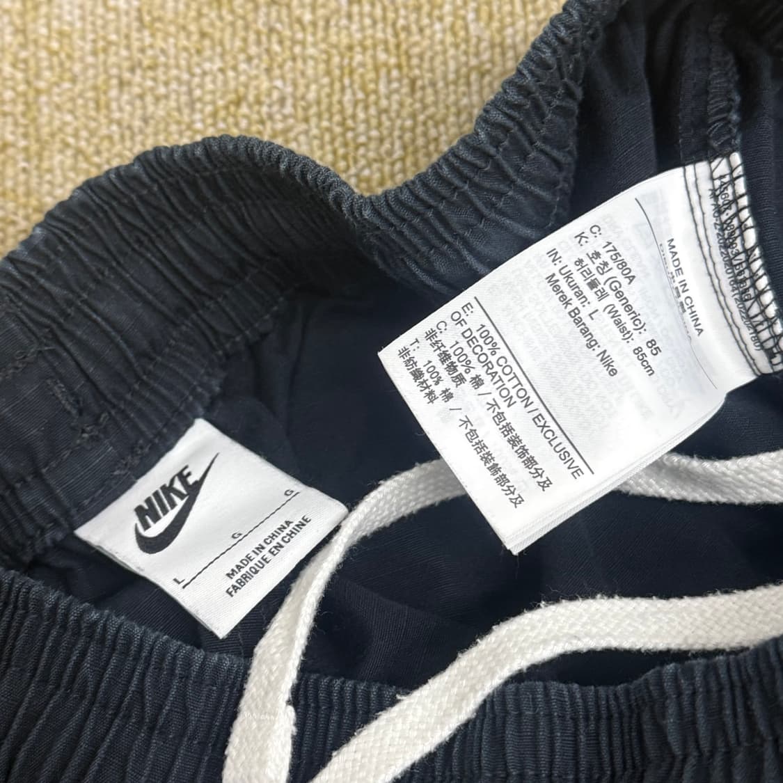 나이키 블랙 카고 바지 (L) 상품이미지2