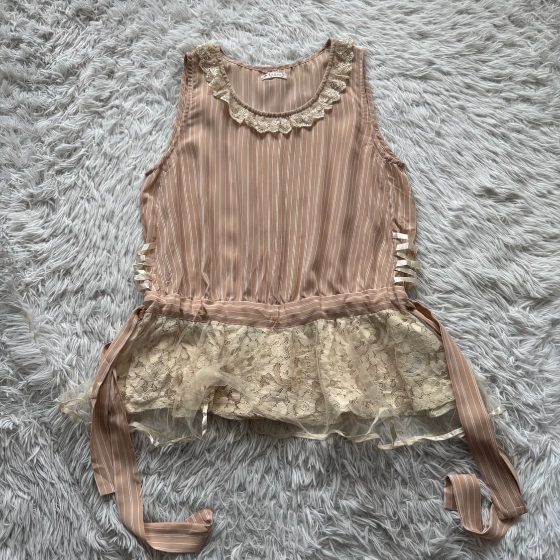 AXES 일본빈티지 노드 나시 모리걸 나시 하이틴 민소매 티 M 40 상품이미지2