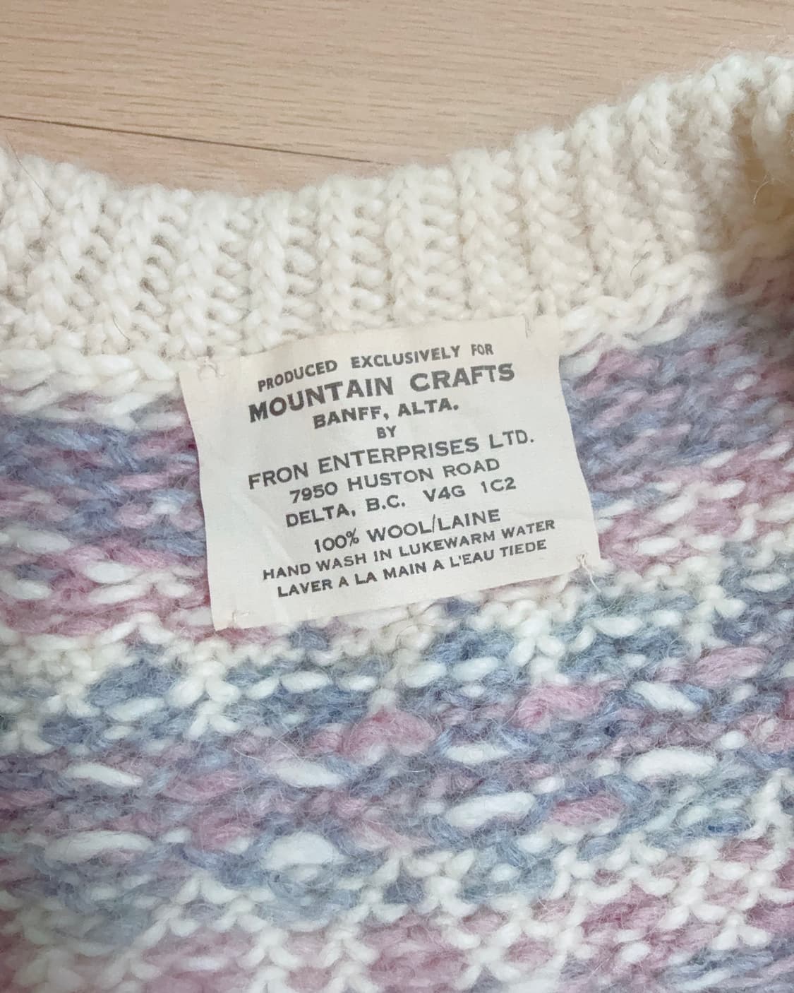 노르딕 패턴 울 가디건 상품이미지4