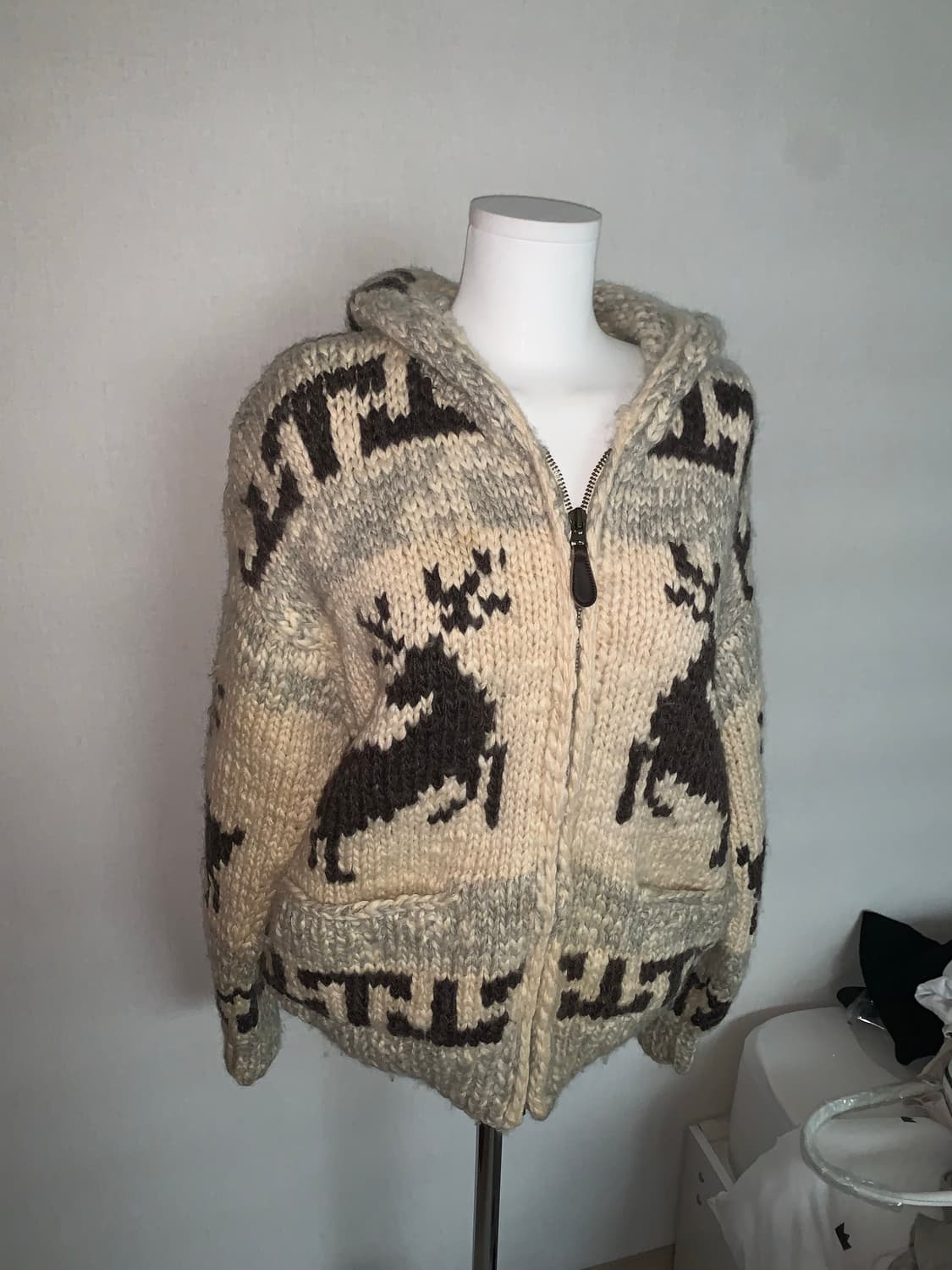 빈티지 코위찬 후드 상품이미지1