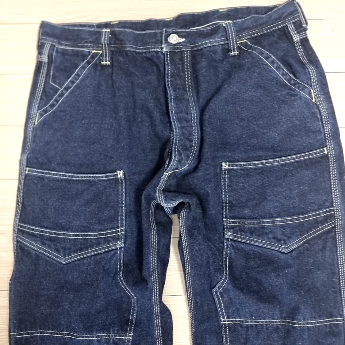 레드토네이도 아메카지데님 워크 오버롤팬츠 (다크블루) 상품이미지6