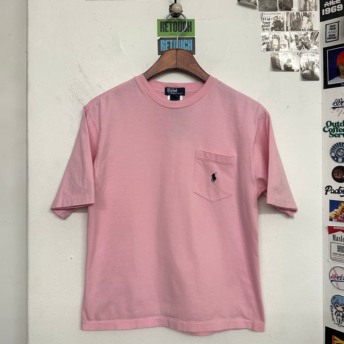 폴로 포니로고 포켓 티셔츠 상품이미지1