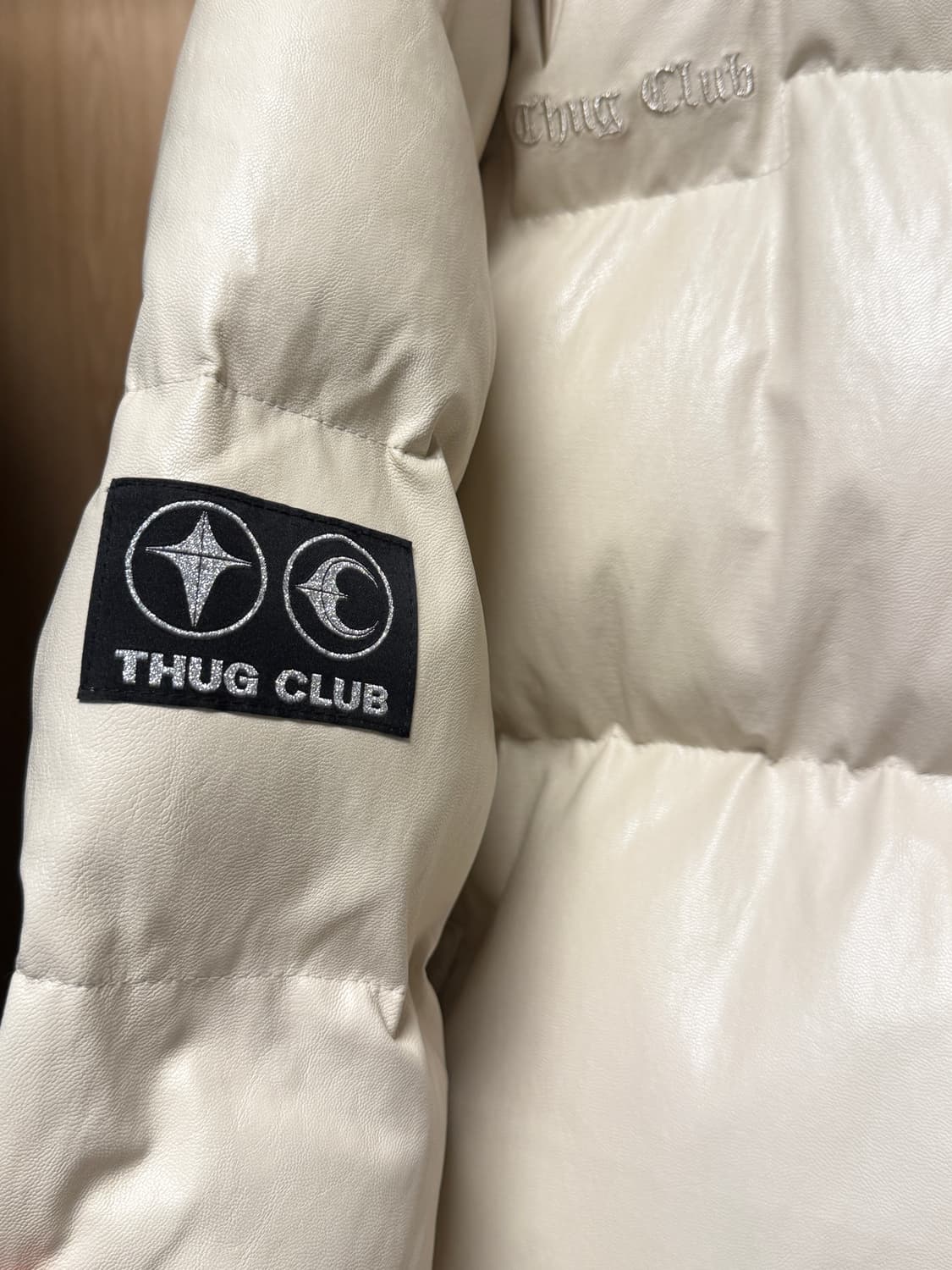 떠그클럽 패딩 화이트 3사이즈 새상품 상품이미지3