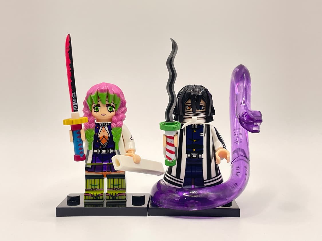 귀멸의 칼날 피규어 2종 상품이미지1