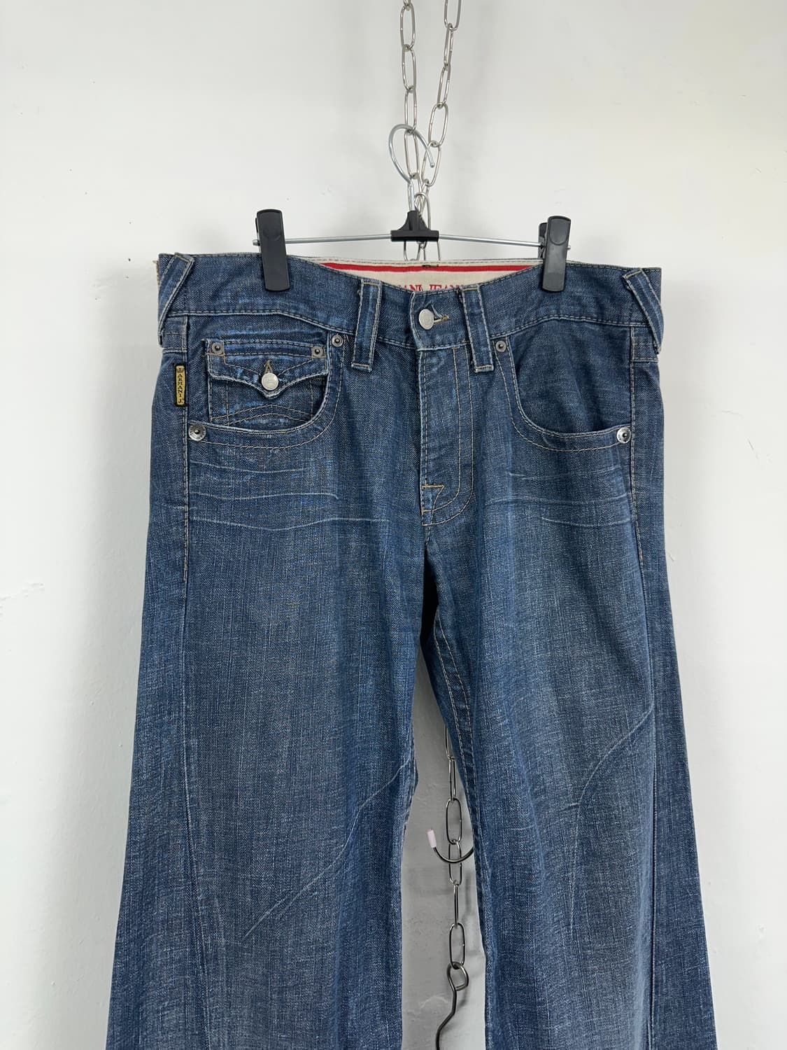Armani 2000s Faded Bootcut Denim Pants 상품이미지9