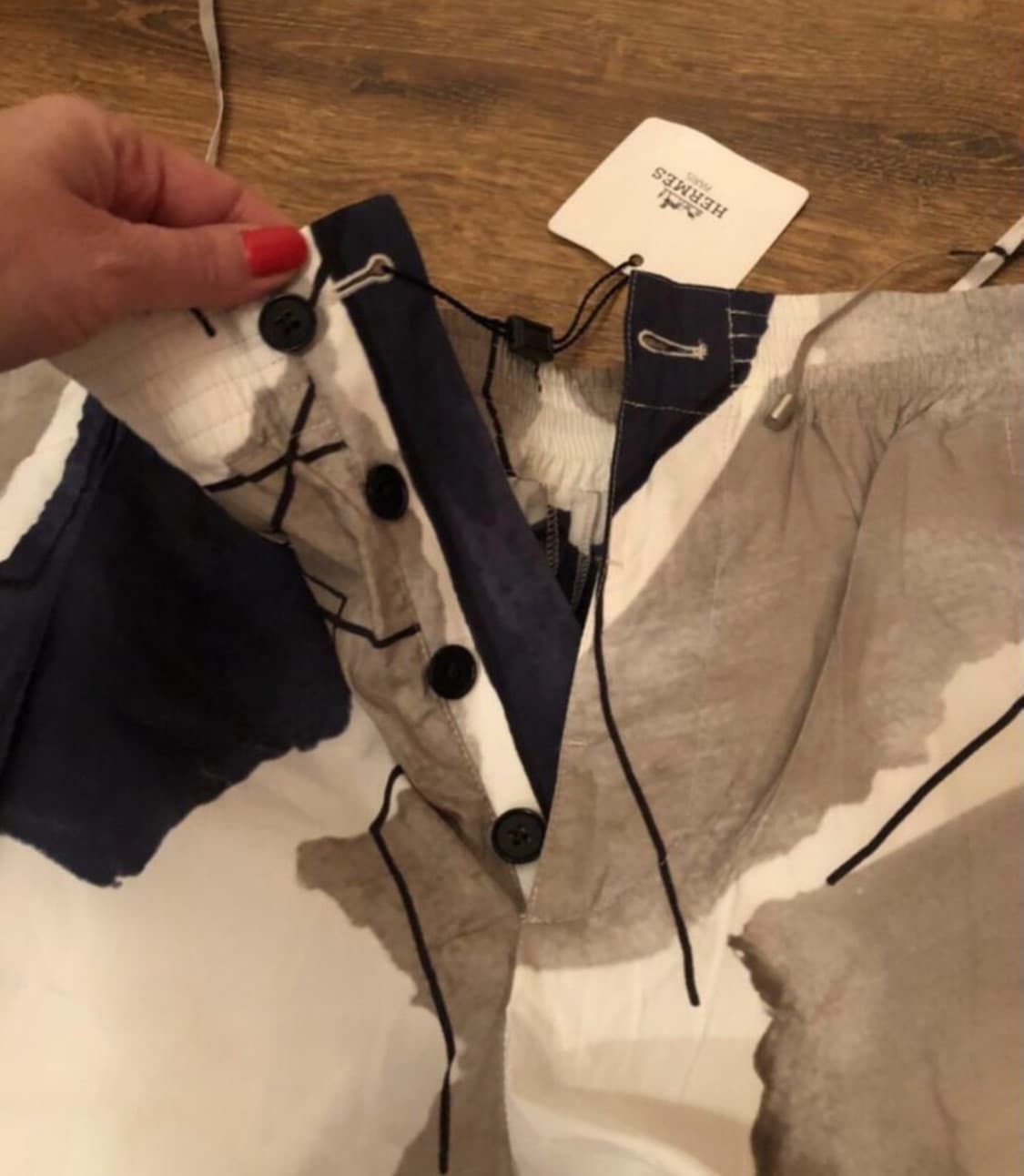 HERMES 에르메스 솔리드-이지팬츠(코튼)42 사이즈-해외발송 상품이미지6