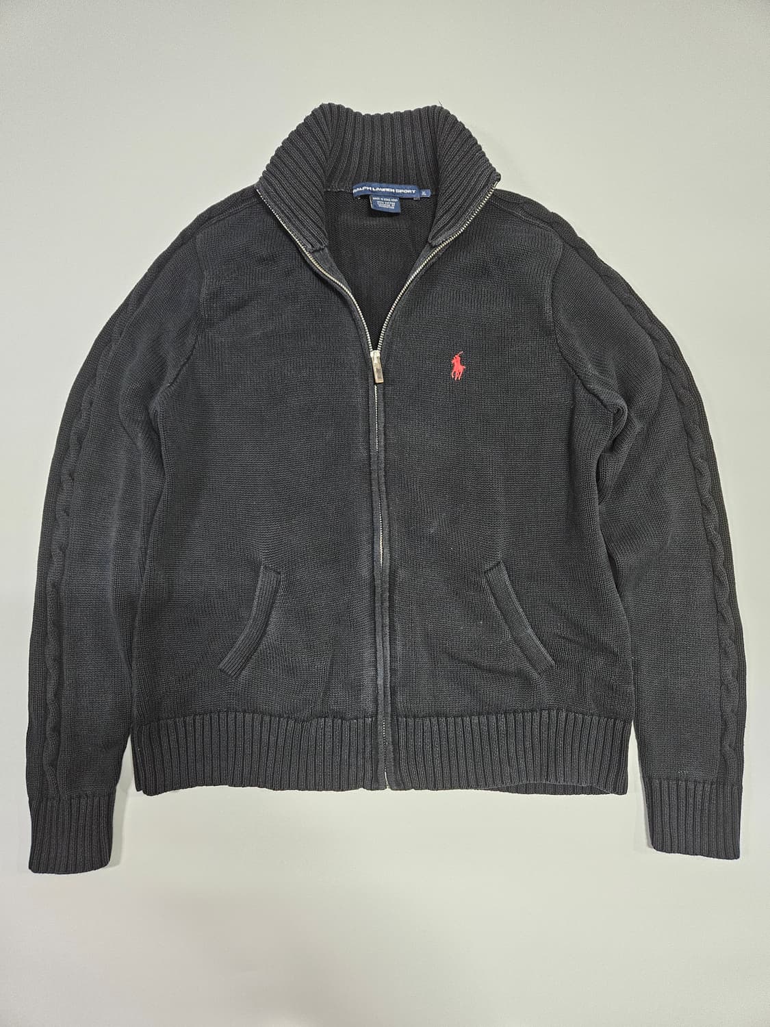 폴로 랄프 스포츠 집업 니트 상품이미지1
