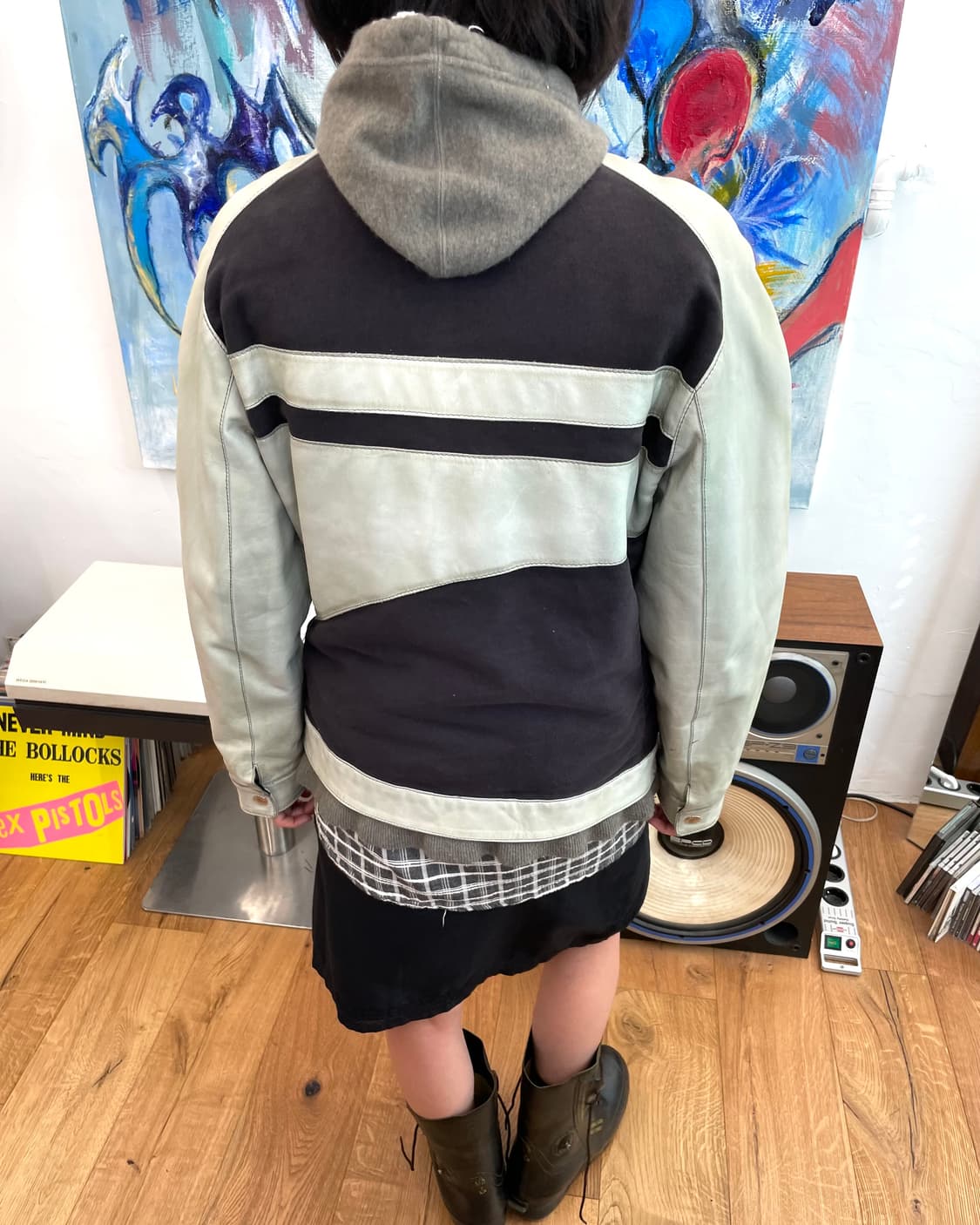 [48] 크리스티안 라크르와 05AW 레더 자켓 상품이미지3