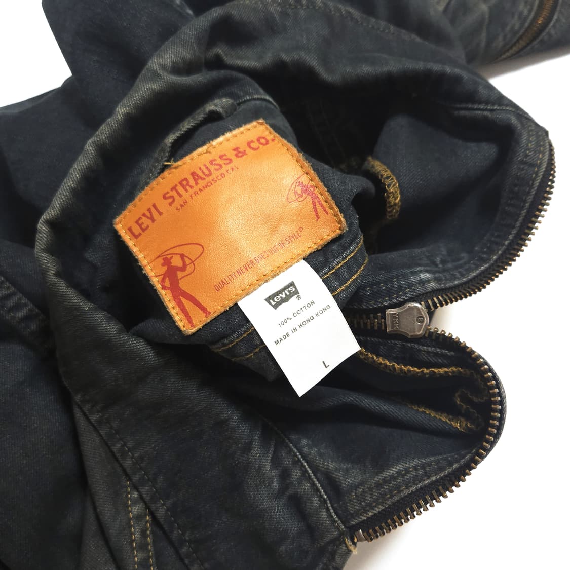 리바이스 Levis 80-90s 라이더 데님 자켓 상품이미지7
