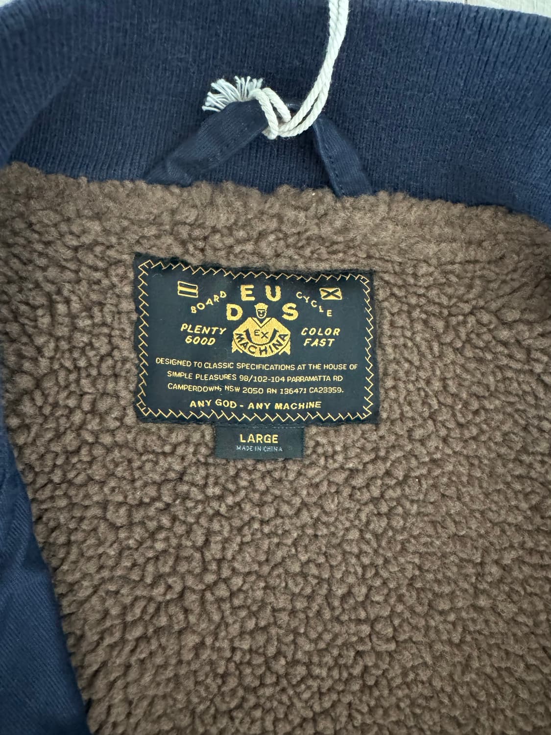 [L] 데우스 나발 덱 자켓 DEUS NAVAL DECK JACKET 상품이미지3