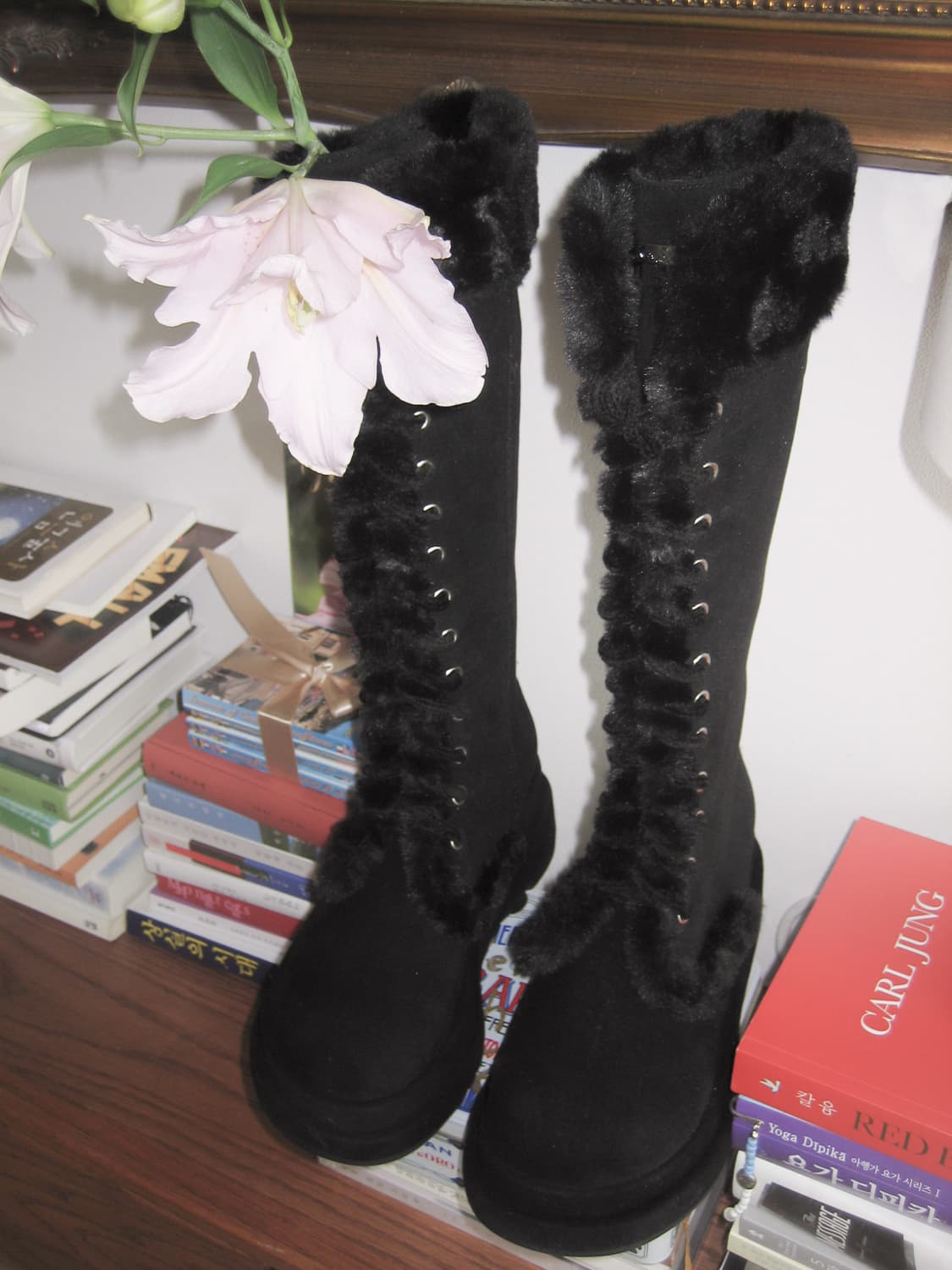 루루서울) 윈터 엔젤 퍼 부츠 상품이미지1