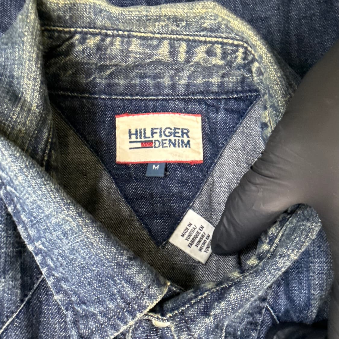 M 타미힐피거 투포켓 데님 셔츠 0424T 상품이미지3