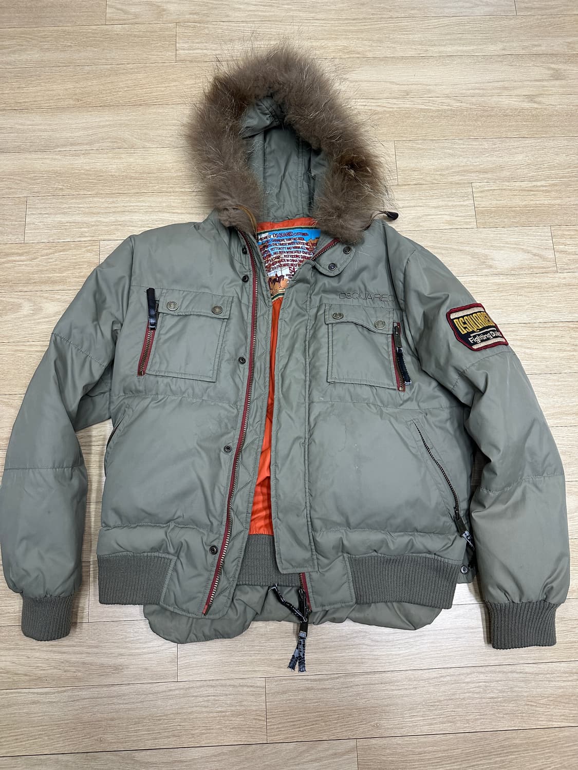 디스퀘어드2(Dsquared2) 정품 구스다운 패딩 54사이즈 (105- 상품이미지1