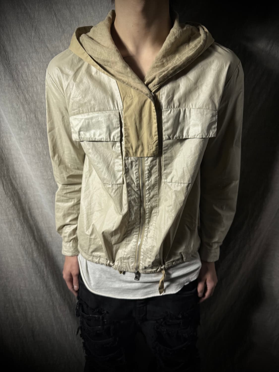 TRANSIT Par-Such Technical Hooded Jacket 상품이미지2