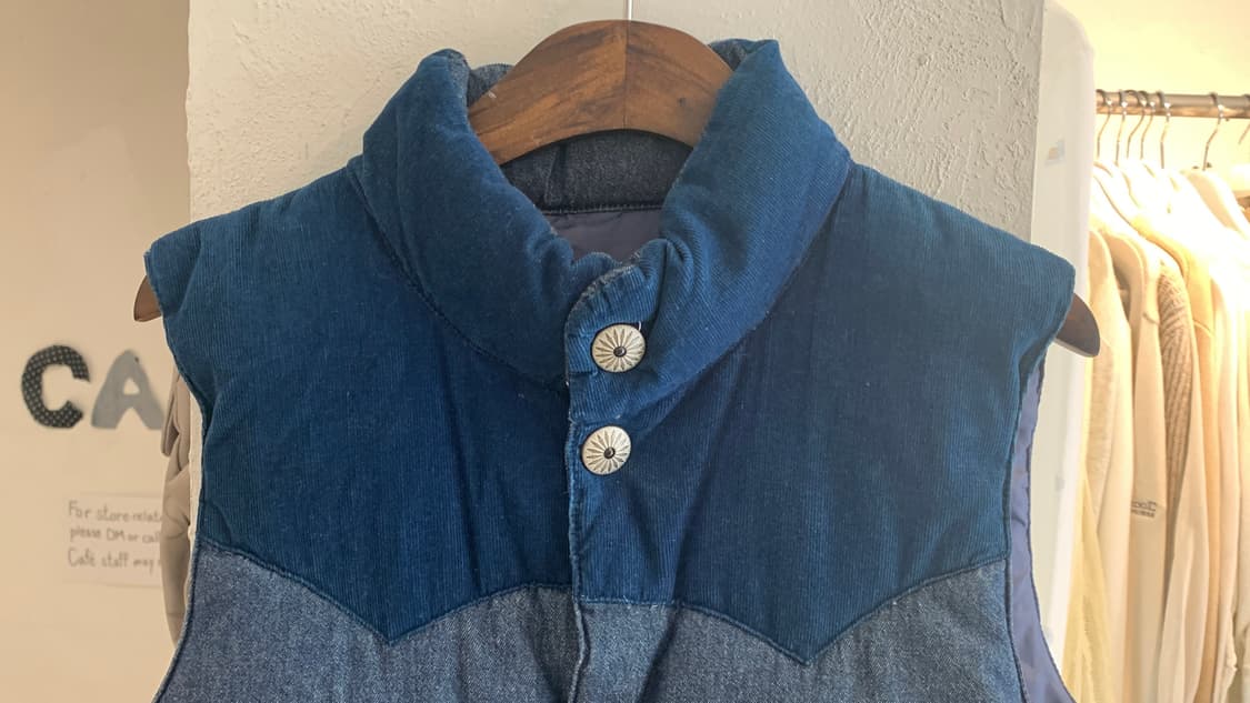 Navy duck vest  상품이미지6