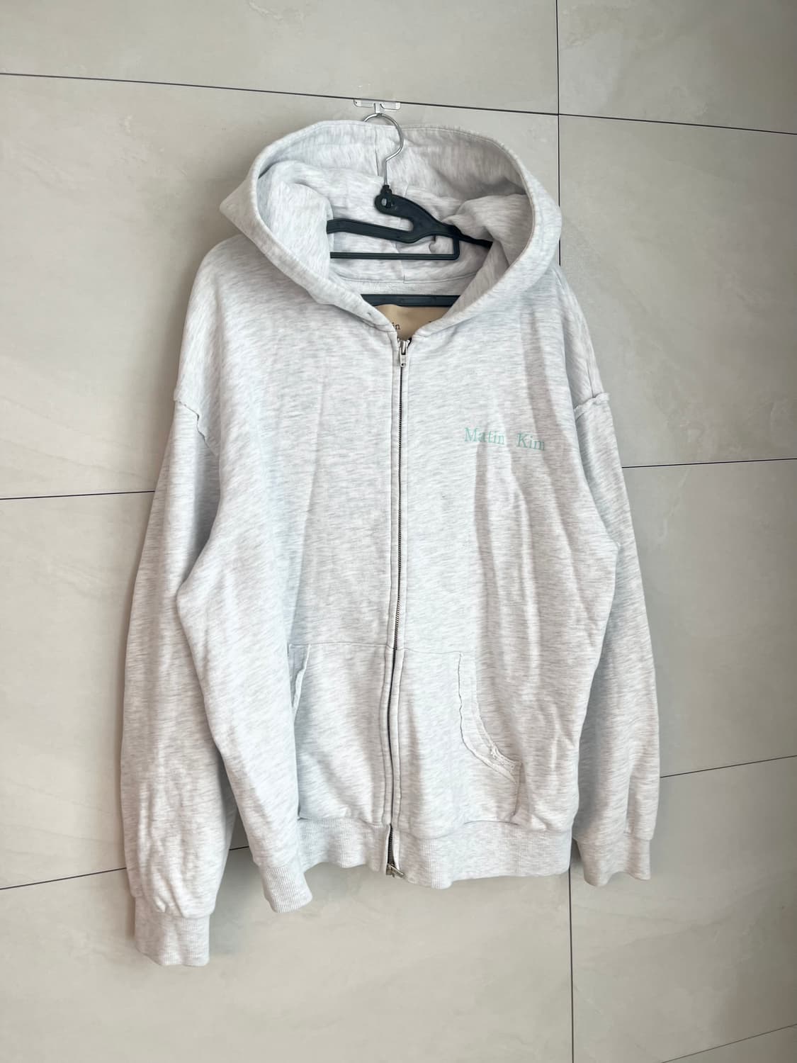 정품 마뗑킴 후드집업 오트밀 (free) 상품이미지2