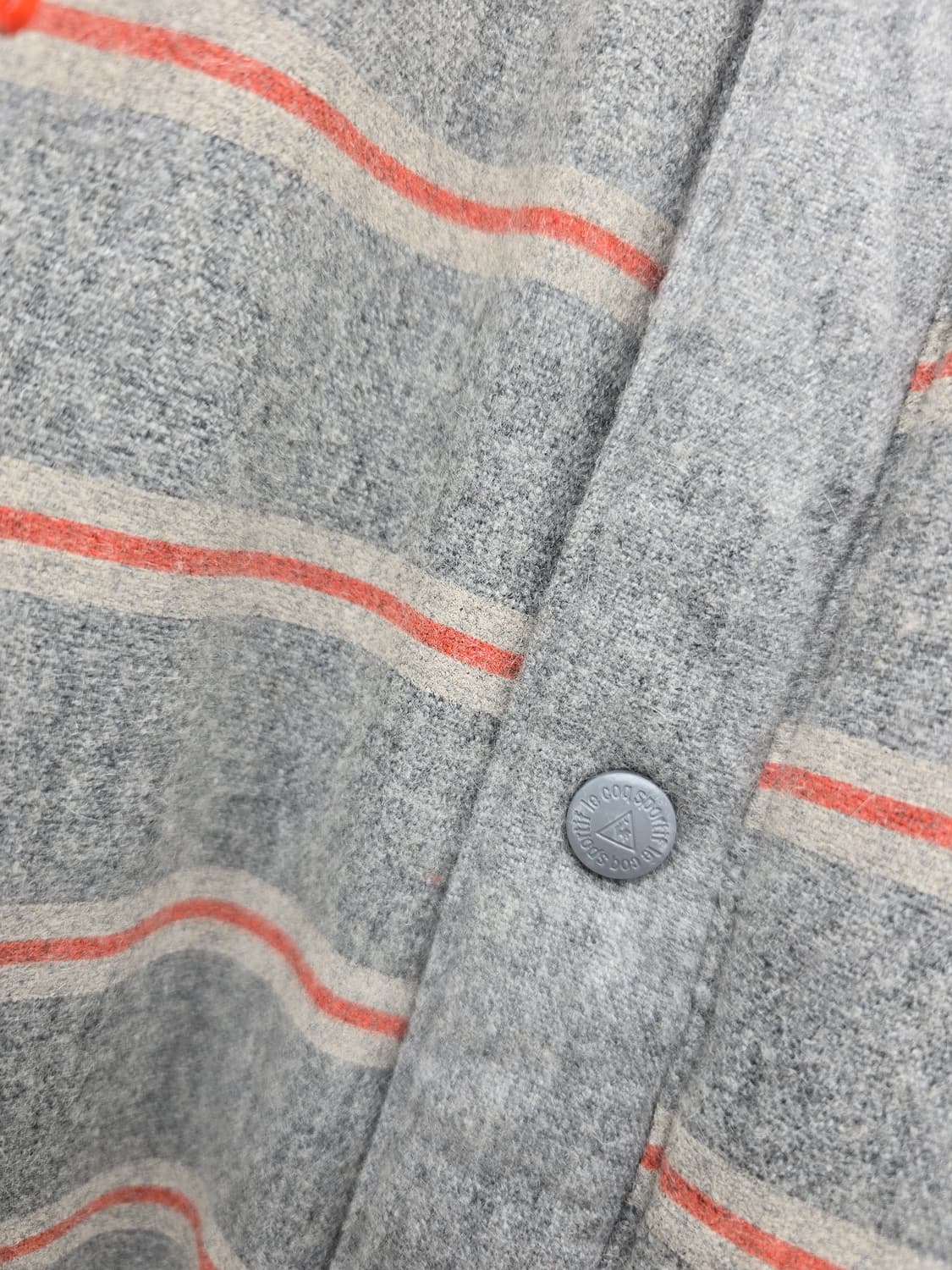 르꼬끄 스트라이프 뽀글이 안감 자켓 Y2K 상품이미지6