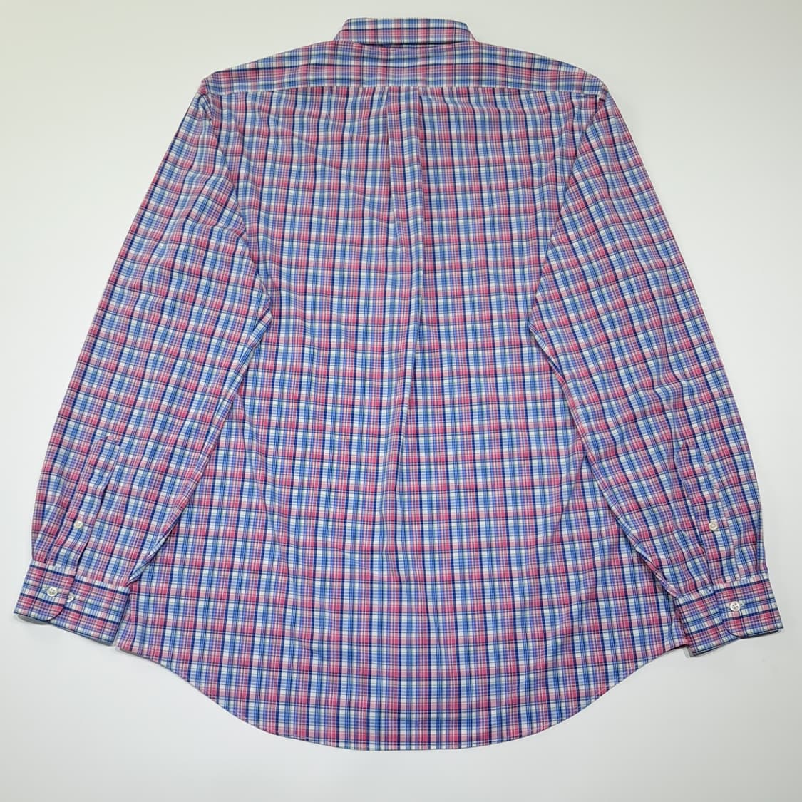 CK153 L 폴로 퍼포먼스 매드라스 체크 핑크 셔츠 남방 상품이미지6