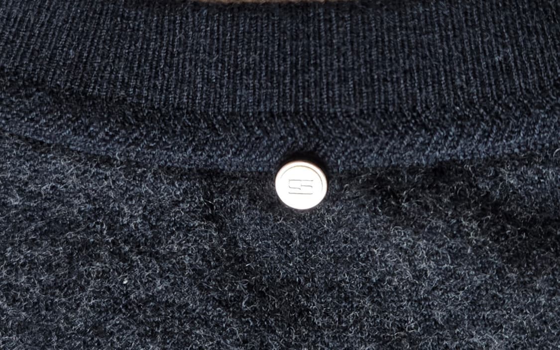 시스템 옴므 컬러블록 니트 맨투맨 상품이미지4