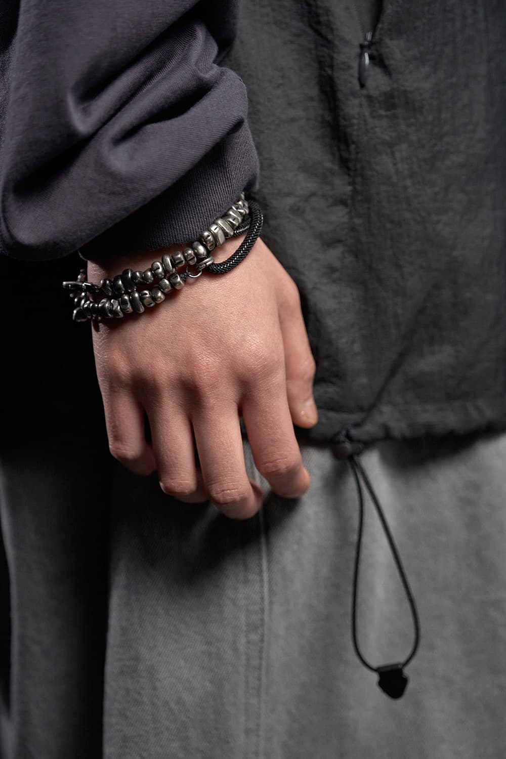 해칭룸 스톤볼 목걸이 (Stone Ball 3way Bracelet) 상품이미지3