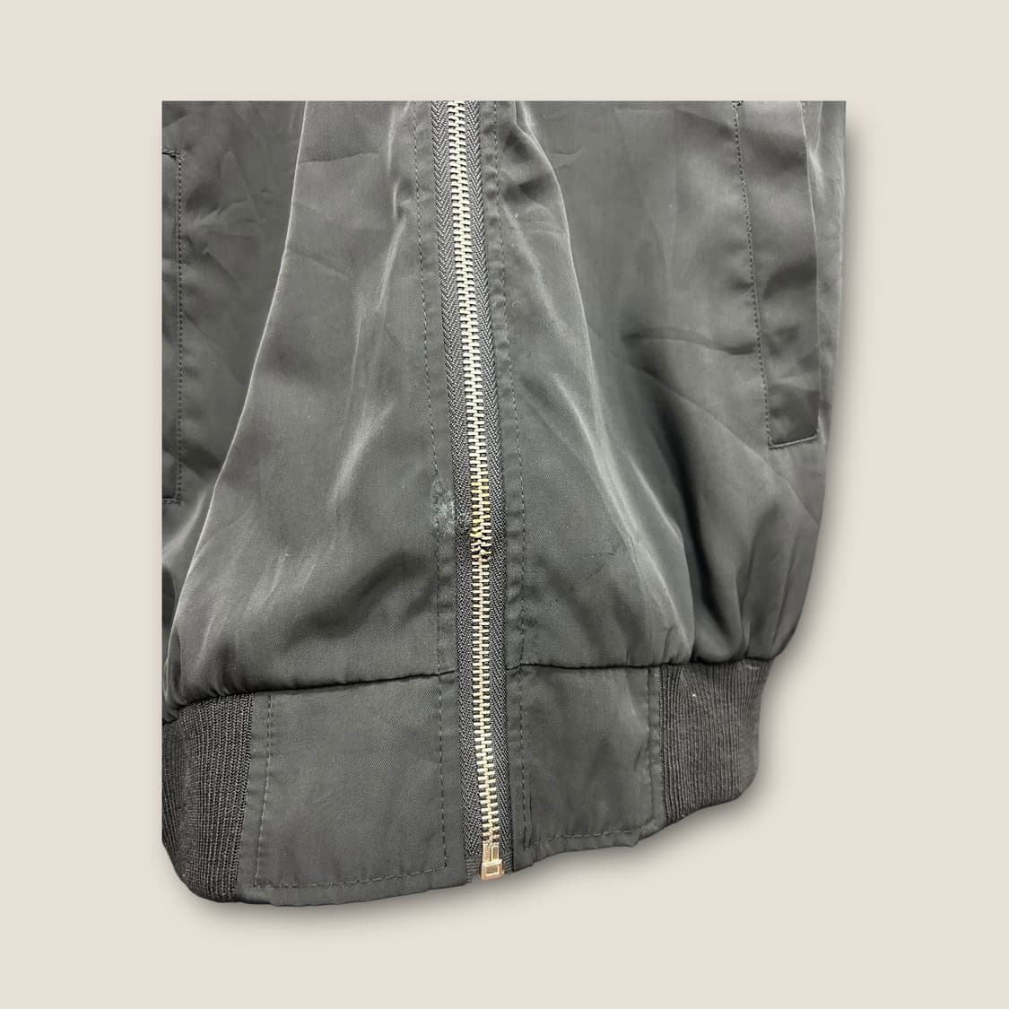 K127 빈티지 JPN 슬리브 자수 포인트 블루종 자켓 size M 상품이미지2