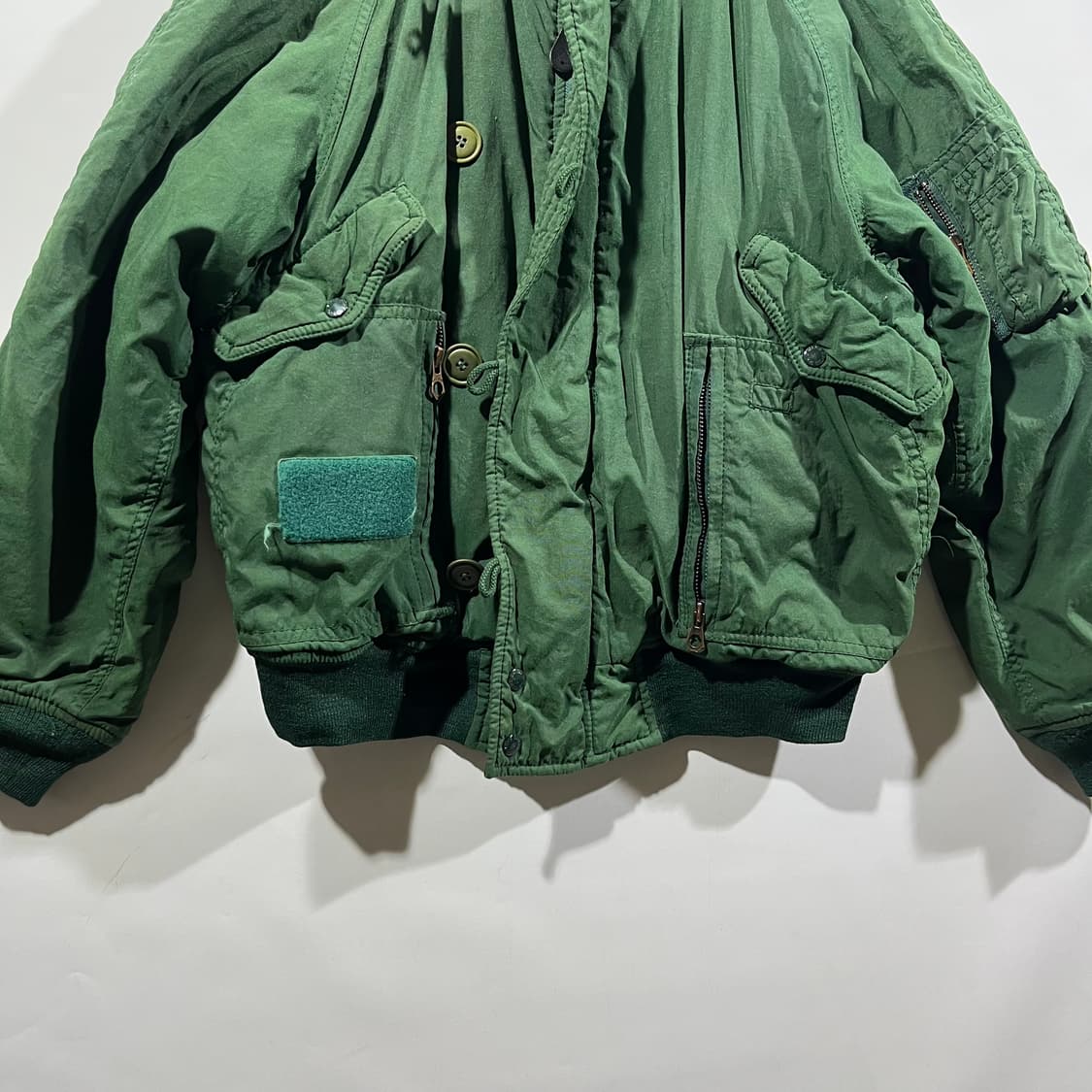 [KMEN'S BA-TSU] 1990AW 나일론 봄버자켓 상품이미지4