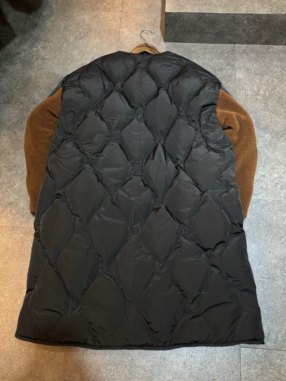 제너럴아이디어 스탠다드 오리털 양면 롱패딩 S 상품이미지3