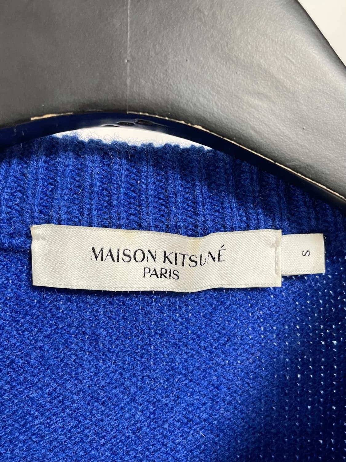 메종키츠네 우먼 빅폭스 빅로고 울 니트  (on.323)   상품이미지4