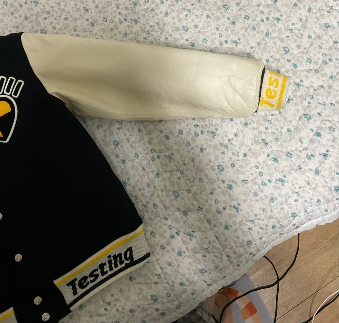 휴먼메이드 x 에이셉 라키 휴먼테이스팅 바시티 자켓 M 상품이미지9