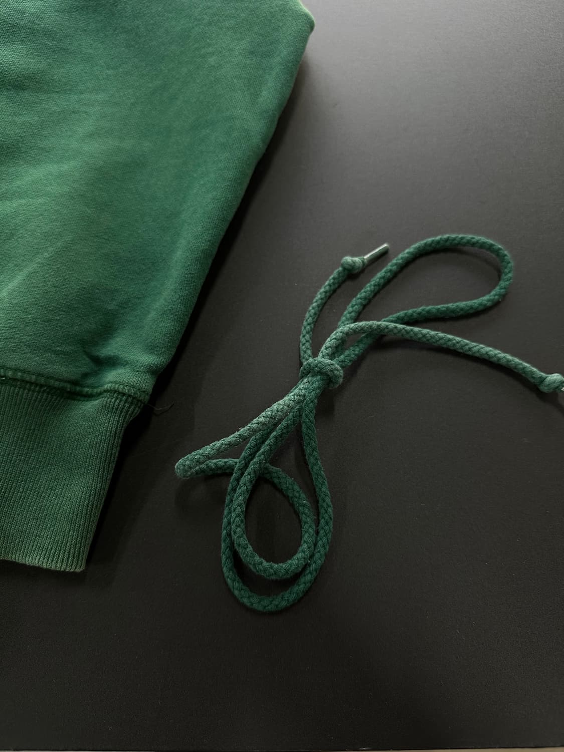 스투시 스탁로고 후드티 그린 상품이미지6