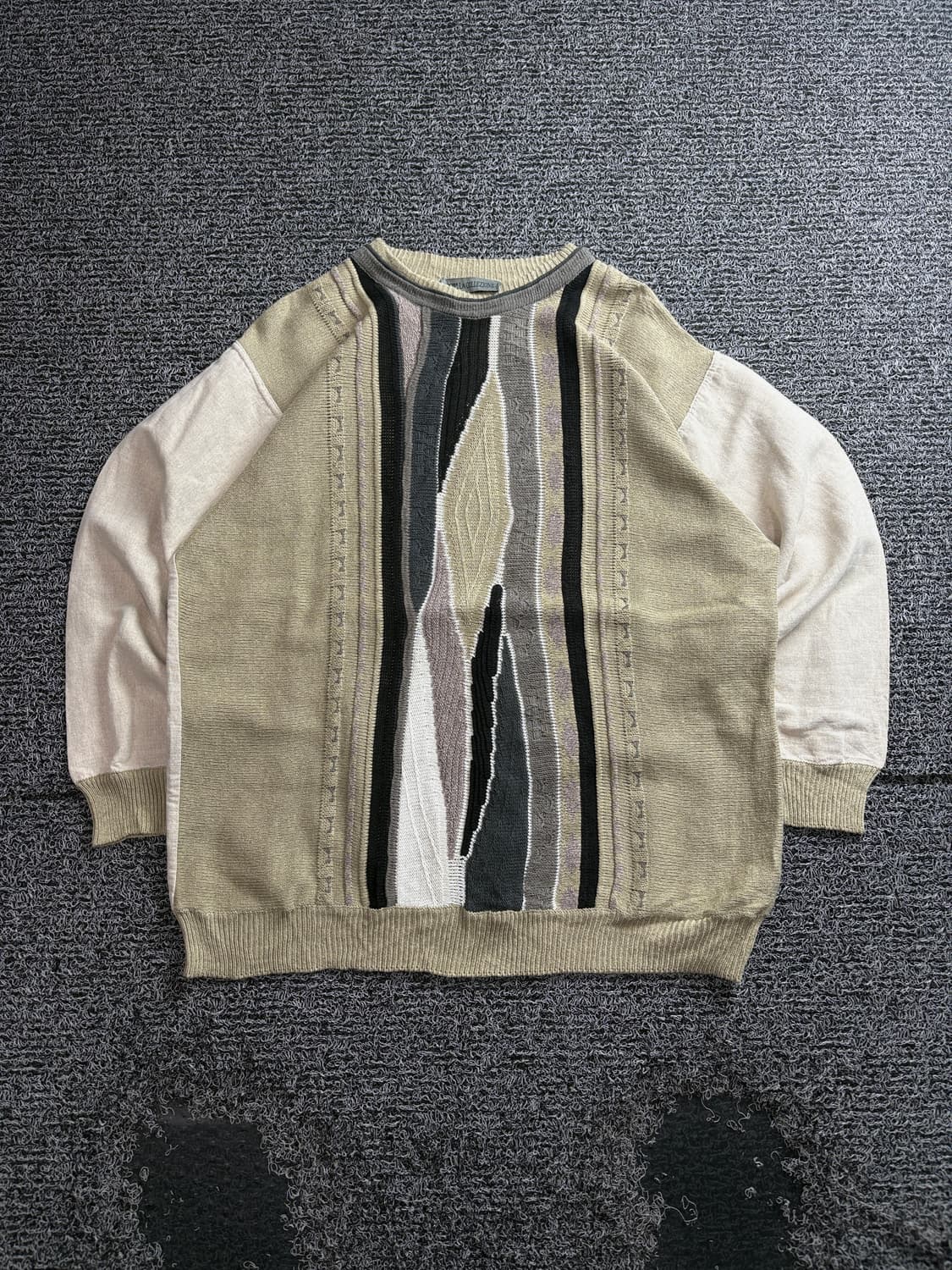 빈티지 아카이브 케이블 패턴 니트 4008 상품이미지2