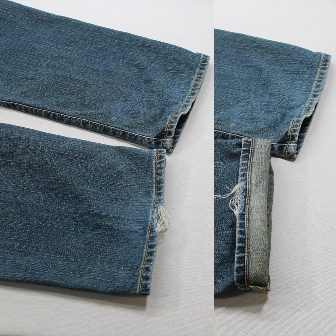 (착용컷) Wrangler 데님 팬츠 (남성용 32-33) 상품이미지8