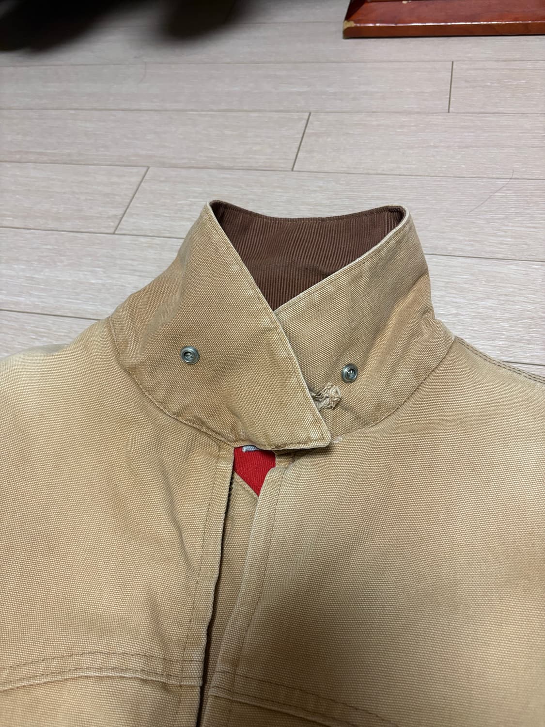 (XL) 칼하트 J13 산타페 베이지 봄버 자켓 상품이미지5