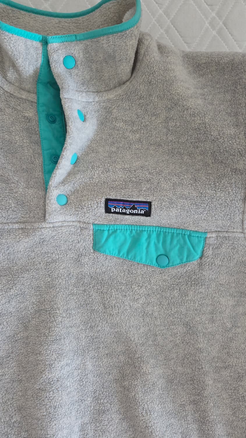 파타고니아 여성 신칠라 스냅티 풀오버 스웨터 오트밀 s 상품이미지5