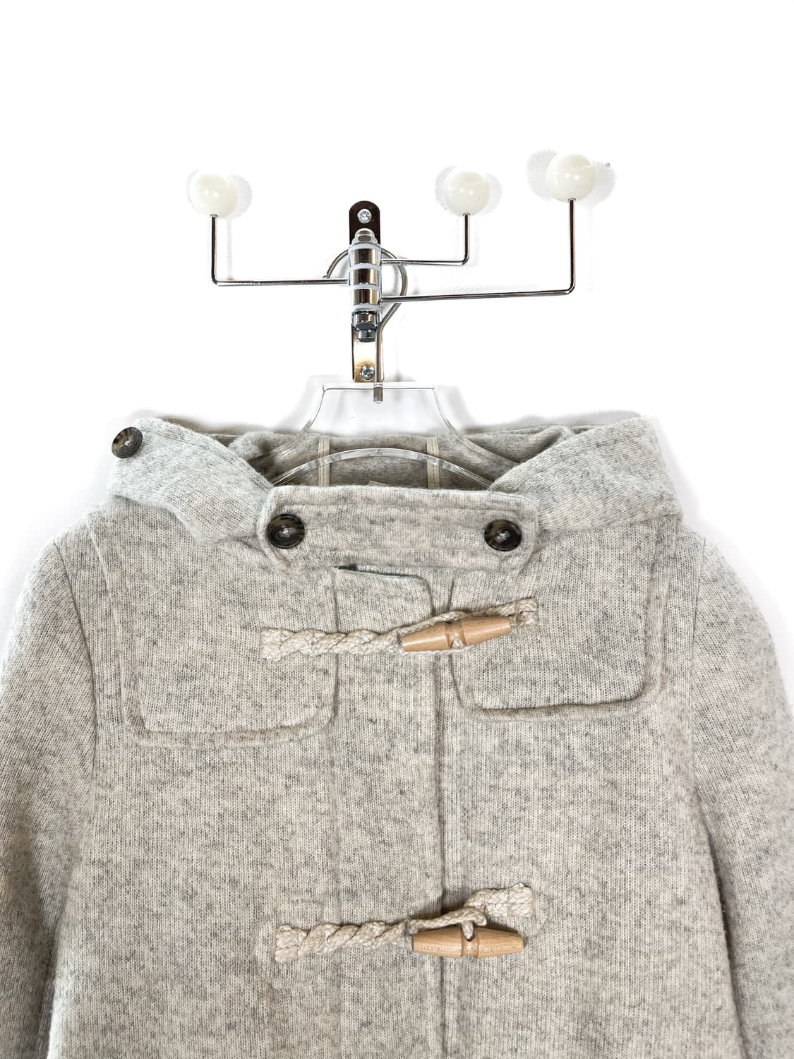 빈티지 토글 후드 숏 코트 자켓 상품이미지3