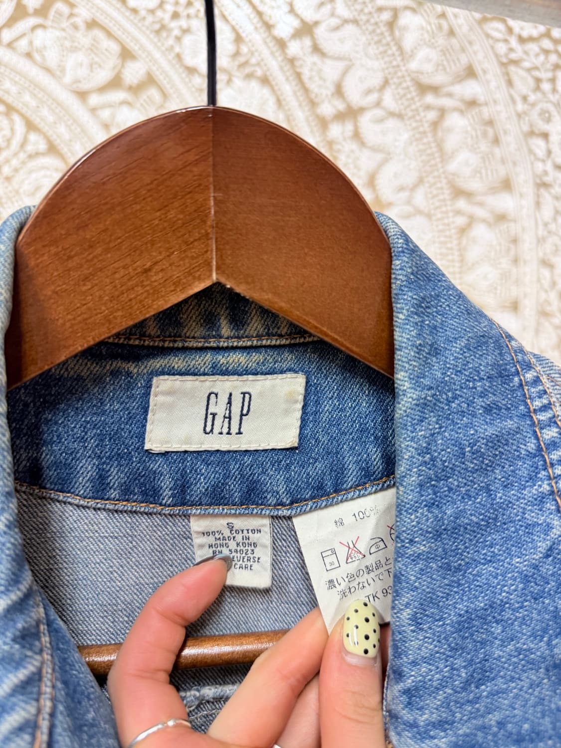 갭 빈티지 여성 데님 트러커  상품이미지2