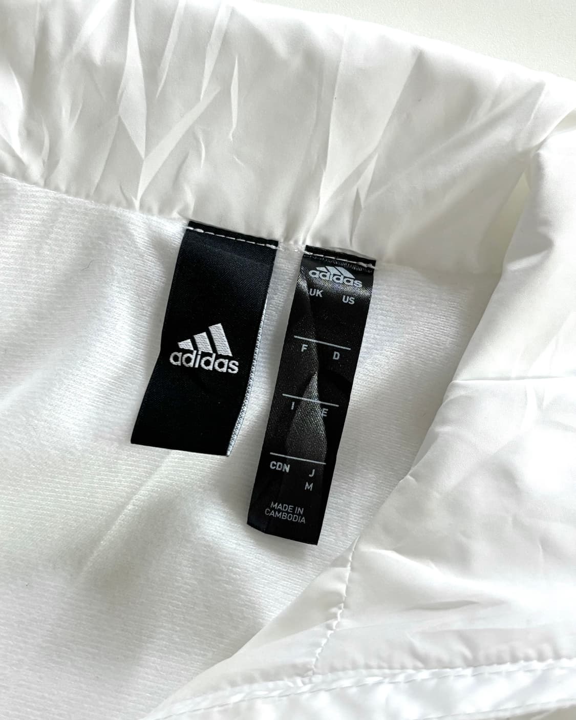 Adidas 아디다스 화이트 바람막이 자켓 상품이미지5