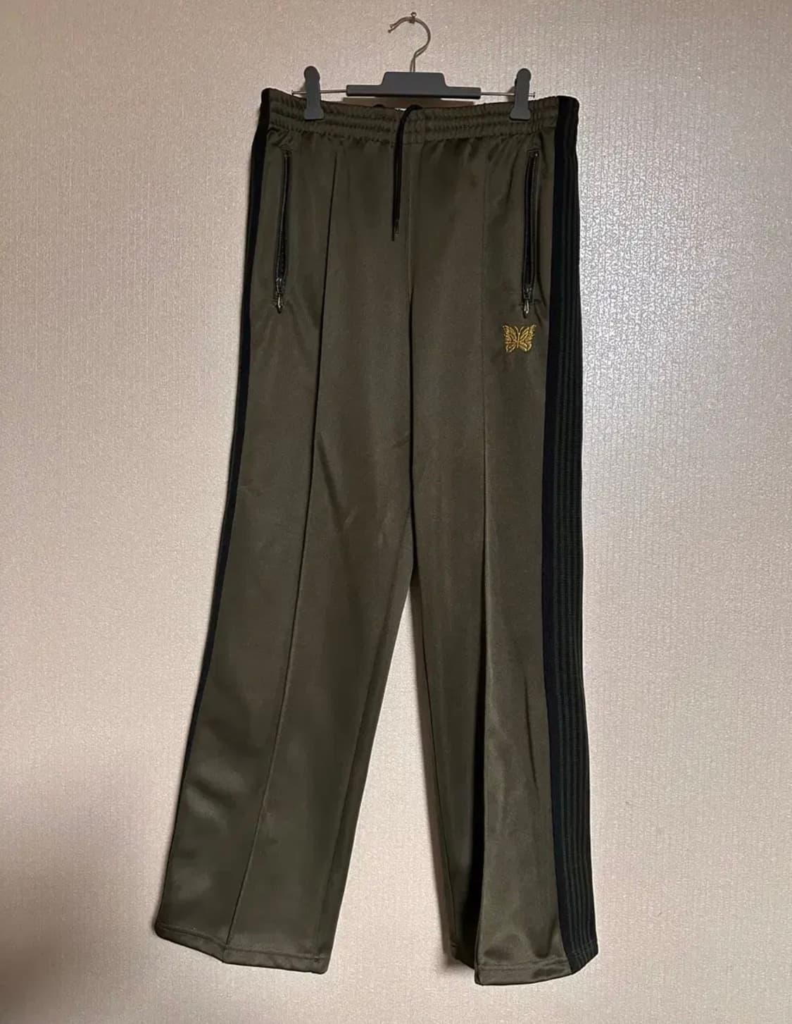 S) 니들스 x 로프트맨 트랙팬츠 폴리 스무스 올리브 상품이미지3