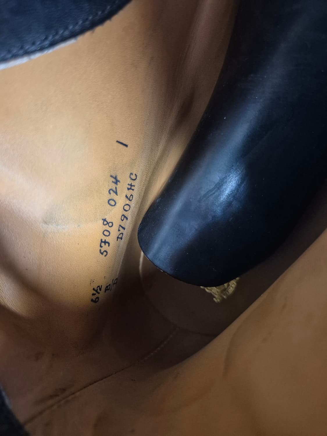 알든 탱커부츠 블랙쉘코도반 6.5D 상품이미지2