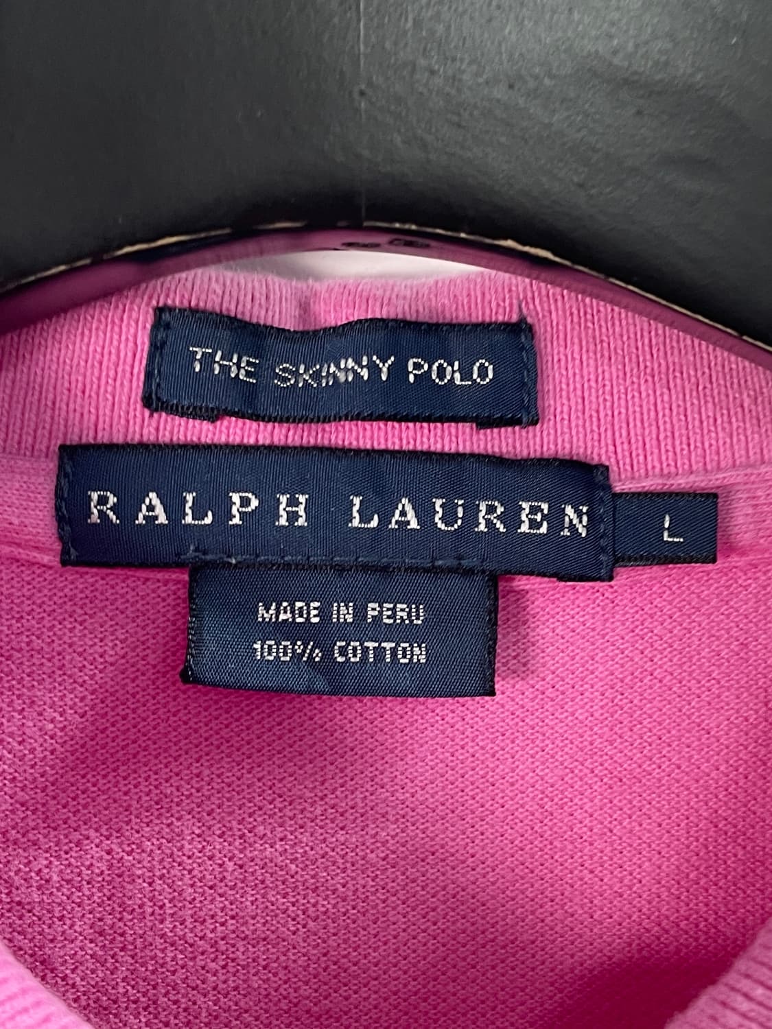 폴로 랄프로렌 우먼스 핑크 반팔카라티 (on.628) 상품이미지6