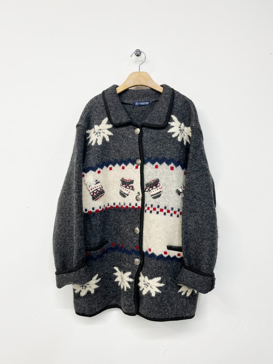 COOKTOWN COLLETION  울 가디건 상품이미지5