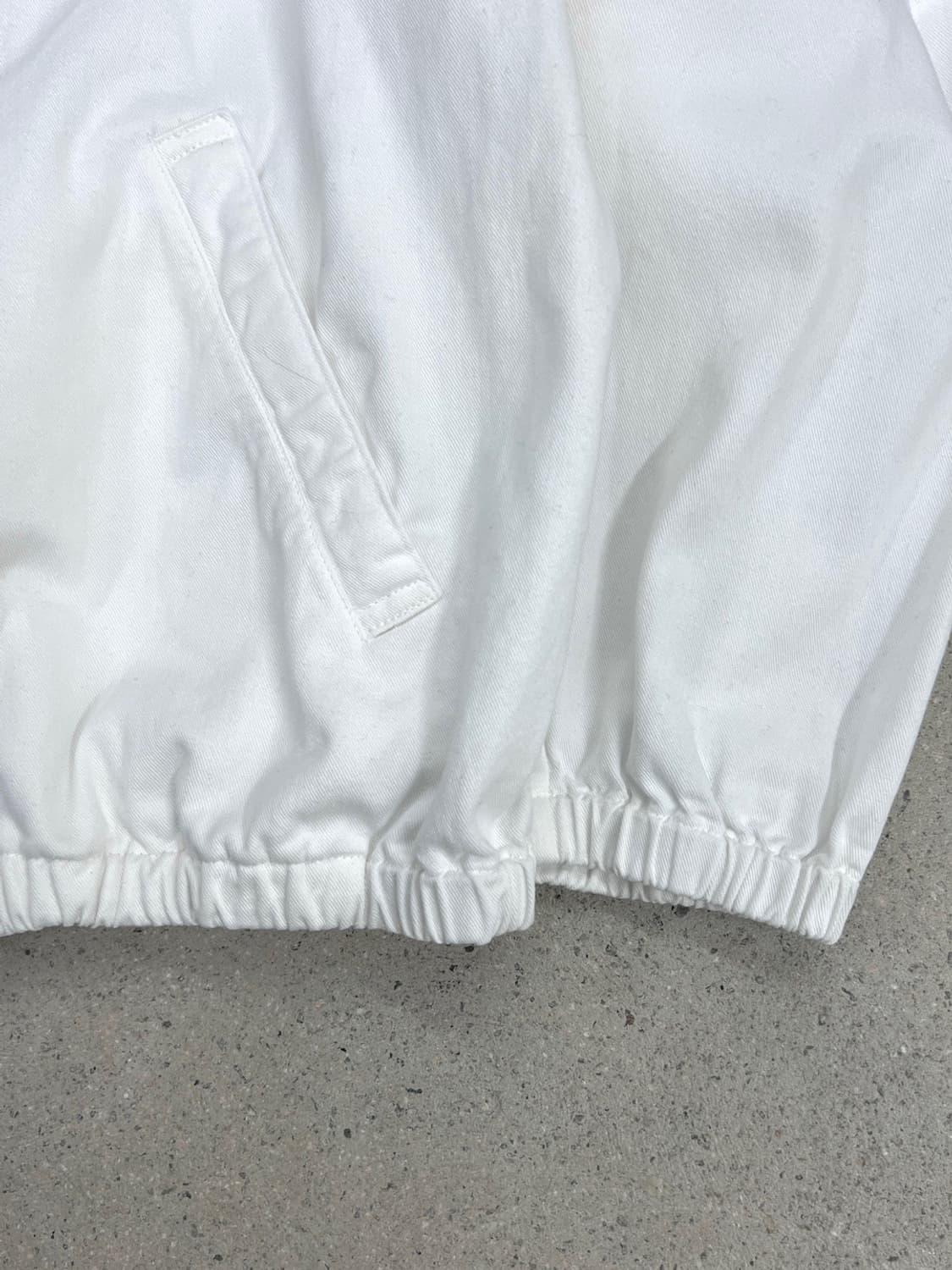 폴로 랄프로렌 90s 화이트 해링턴 자켓  상품이미지6