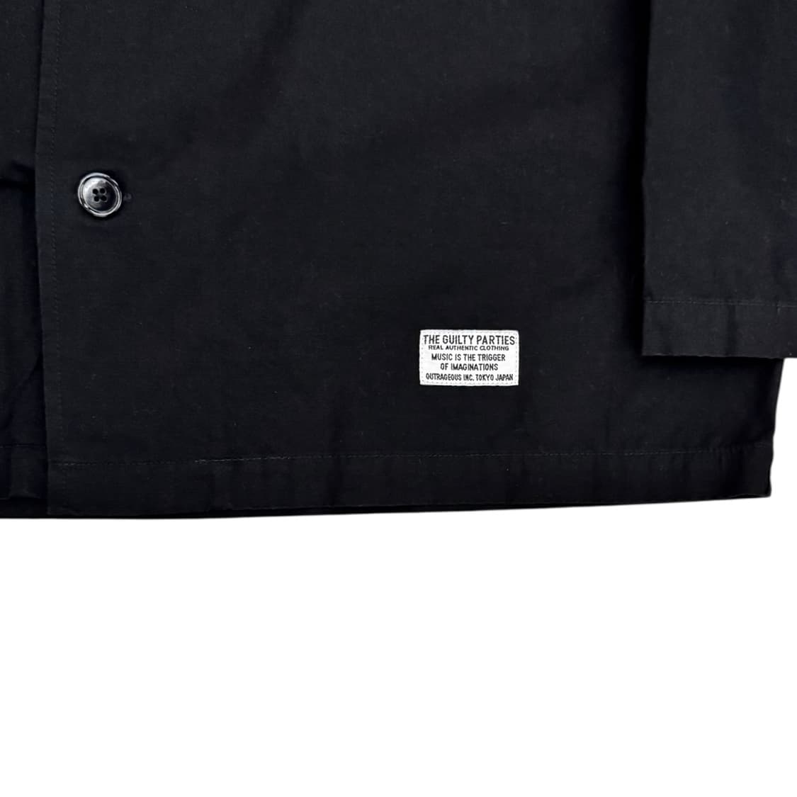 와코마리아 아미 셔츠 자켓 (타입-2) 블랙 상품이미지4